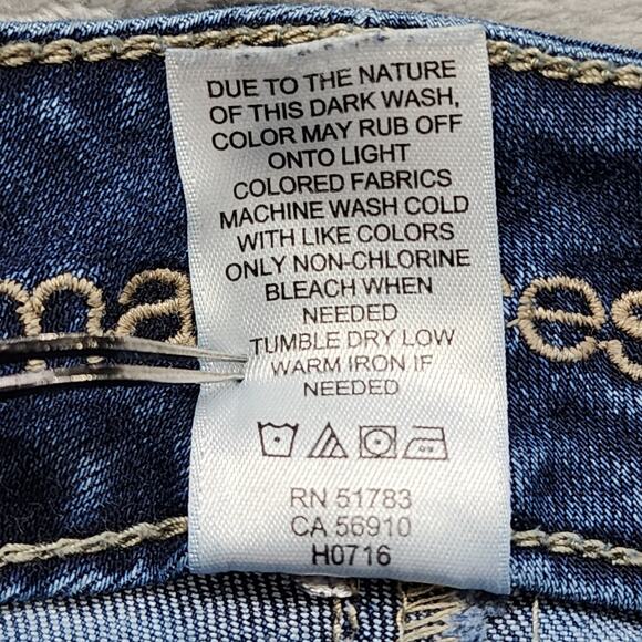 Maurices Jeans Womens 26 Blue High Rise Skinny Leg Ankle Stretch Denim Casual - Picture 6 of 11